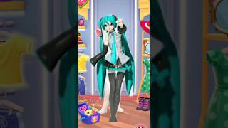 Miku Hatsune Cosplay my talking Angela 2 mikuhatsune angela2 shorts [upl. by Aube]