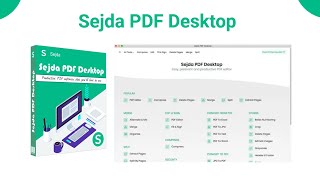 Sejda PDF Desktop Review  Sejda PDF Edit PDF files for free Fill amp sign PDF [upl. by Brandenburg]