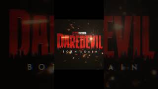 daredevil bornagain release date marvel trending charliecox mattmurdock spiderman [upl. by Ontine]