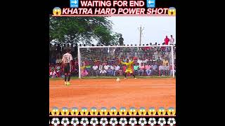 Khatra😱😬hard power⚡😱💪shot⚽⚽❤️footballplentyshorts viralshorts viralvideo viral [upl. by Anilatac611]