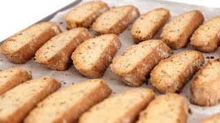 Almond Biscotti Recipe  Laura Vitale  Laura in the Kitchen Episode 557 [upl. by Kuhlman]