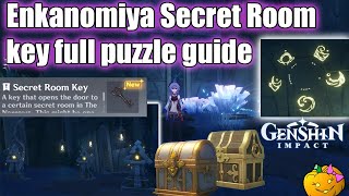 Secret Room key location and full puzzle guide  Enkanomiya Narrows Genshin Impact 24 [upl. by Box893]