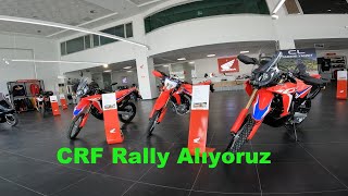 Bayiden CRF 250 Rally Aldık [upl. by Irrem]