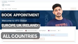 Book an Appointment With VFS Global  Visa Appointment [upl. by Nels58]