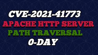 CVE202141773  Apache HTTP Server Path Traversal 0Day  POC [upl. by Zetnauq]