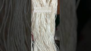 7 Essential Tips For Weaving With Linen loomweaving schachtspindle weavers [upl. by Ferrigno223]