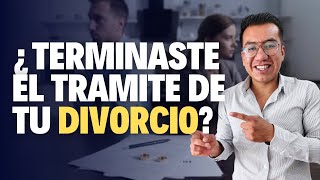 🔴 Consecuencias de NO TERMINAR el trámite de tú divorcio 😔 [upl. by Sedberry978]