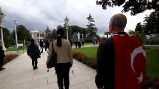 10 november 2012 at 0905 AM  Dolmabahçe Palace in Istanbul [upl. by Nywde]