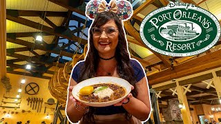 Boatwrights Dining Hall DINNER ⚜️ Disney World Port Orleans Riverside food review 2024 [upl. by Lovett]