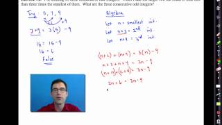 Common Core Algebra IUnit 2Lesson 6More Linear Word Problems [upl. by Accber491]