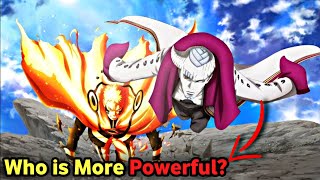 Naruto Baryon Mode Vs Isshiki otsutsuki Who is More Powerfull   Explained in Hindi [upl. by Enyahs]