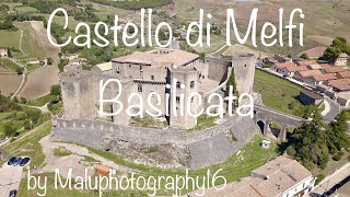 Castello di Melfi Melfi Basilicata  Italy🇮🇹Potenza4KMaluphotography16CinematicAerialShots [upl. by Ames962]