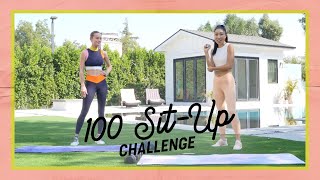 100 Sit Ups 5 Minutes with Blogilates [upl. by Nohj]