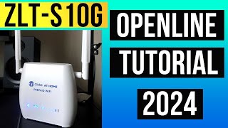 ZLTS10G OPENLINE TUTORIAL 2024  MODERN TIPS 20 [upl. by Nohsyar]