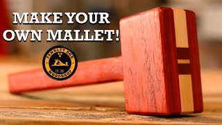 How to Make a Woodworking Mallet  DIY Mallet [upl. by Persian421]