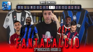 CONSIGLI FANTACALCIO 7°GIORNATA KOOPMEINERS SI SBLOCCA RISCHIO TAREMI POHJANPALO O BONNY [upl. by Lichter830]