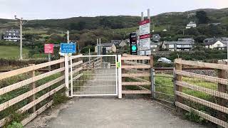 Felin Geilwart MWL Foot Level Crossing Gwynedd Tuesday 26082024 [upl. by Winfred]