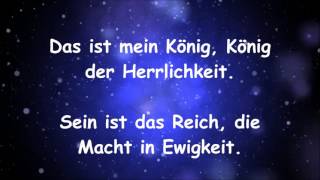 Tobias Hundt  Das ist mein König  quotSo groß ist der Herrquot Lyric Video [upl. by Sacrod]