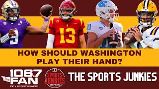 Drafting Our Franchise QB  Sports Junkies [upl. by Arakal]