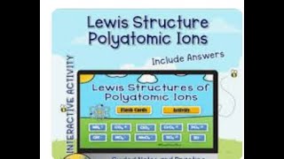 Structure of Polyatomic IONS [upl. by Kern]