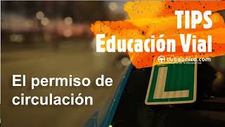 El permiso de circulación La documentación Tips de educación vial para el carné de conducir [upl. by Row]