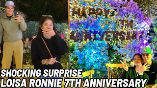 LOISA ANDALIO NAIYAK sa DI INAASAHAN na SURPRISE Ni RONNIE ALONTE sa KANILANG 7TH ANNIVERSARY ❤️ [upl. by Relyks827]