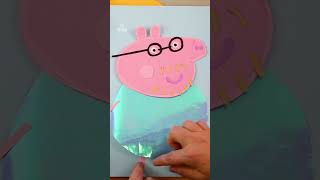 Make a PeppaPig Daddy Pig Card with us ✂️🐽 [upl. by Viviyan]