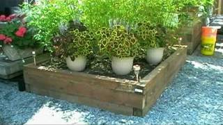 Building Raised Garden Beds With Landscape Timbers [upl. by Assyram]