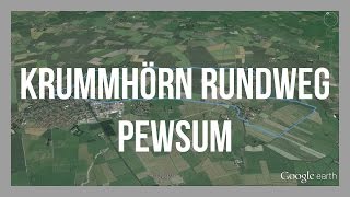 Krummhörn Rundweg Pewsum  Wandern Ostfriesland  GPSTrack [upl. by Josi187]