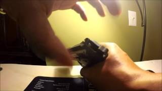 Manually Decocking a Hammerfired DASA Handgun Defensive Ammo [upl. by Obadias]