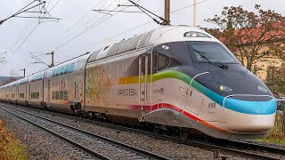 TGV M SNCF  GROSSE COMPILATION DE TRAINS EN 2023 [upl. by Etteloc]