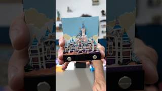 Ficou LINDO esse Castelo calendáriobloco de notas da Disney [upl. by Orlantha]