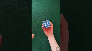 Solving A Rubiks Cube In 1 second doyoubelieveinmagic magic [upl. by Batruk]