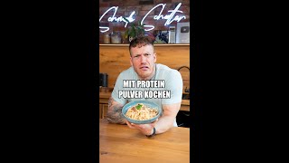 Mit Protein Pulver kochen wo soll das noch hinführen 😨🫣… highprotein muskelaufbau nudeln [upl. by Beitz]