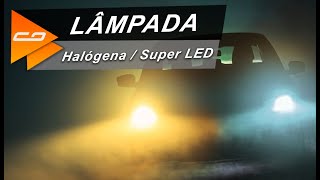 Lâmpada Halógena x Lâmpada Super LED Qual a Diferença na Iluminação Automotiva – Connect Parts [upl. by Cirilo]