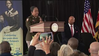 Harriet Tubman named OneStar General in Maryland [upl. by Lauralee]