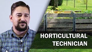 Job Talks  Horticultural Technician  Michael Says Working as a Landscaper Makes an Impact [upl. by Tega820]