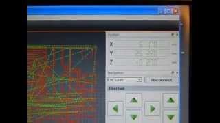 GRBL On Arduino UNO e JCNC [upl. by Nosro]