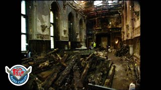 Cleanup after the fire at Windsor Castle in 1992 [upl. by Nawuj]