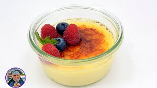 Creme broulee  classic creme brulee recipe  how to make creme brulee without a torch [upl. by Arhas]