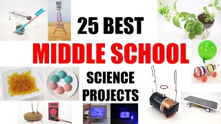 25 Best Middle School Science Projects [upl. by Ardnwahs]