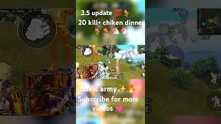 20kill chicken 🐔🍗 dinner MahsuisliveYT shorts bgmitdm pubgmobile ytshorts trending [upl. by Athalie]