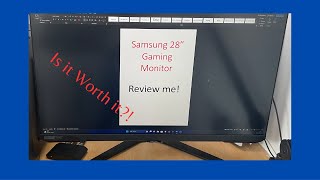 Samsung Odyssey G7 4K 3 Month Review [upl. by Petronille517]