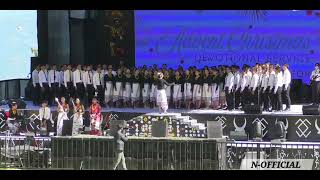 KHEDI BAPTIST CHURCH KOHIMA  performing at hornbill festival devotional program [upl. by Quirk]