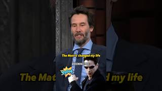 Keanu Reeves Reveals How The Matrix Made a Major Impact on His Life 😲 KeanuReeves shorts [upl. by Ynnaj]