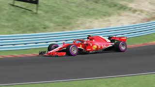 Assetto Corsa  Ferrari SF71H Hotlaps at Watkins Glen [upl. by Kcirdek]