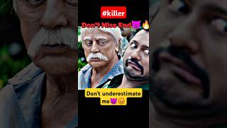 Dont underestimate the old man 🔥👿 kill the currept police men 💥😡 viral ytshorts shorts [upl. by Enwad154]