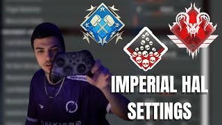 IMPERIAL HAL SHOW YOUR CONTROLLER SETTINGS  INSANE RANKED GAME [upl. by Airtap116]