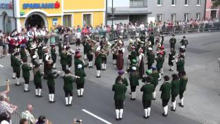 Musikverein Vorderweißenbach Marschwertung und Showprogramm in Hellmonsödt 2013 [upl. by Nolyaj480]