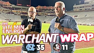 Warchant Wrap  FSU Football  FSU UNC recap  UNC 35 Florida State 11  Warchant TV FSU [upl. by Khudari805]